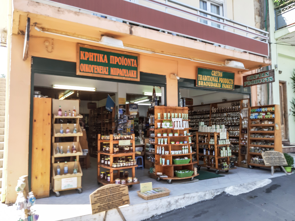 Traditionelle Kretische Produkte – Georgioupolis